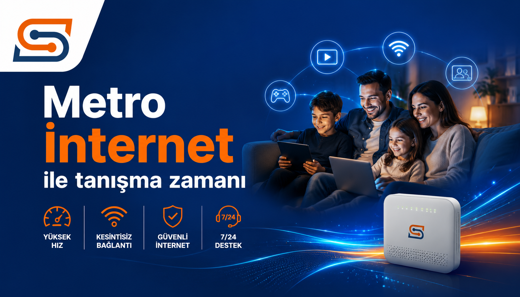 SefaBilişim Metro İnternet Banner